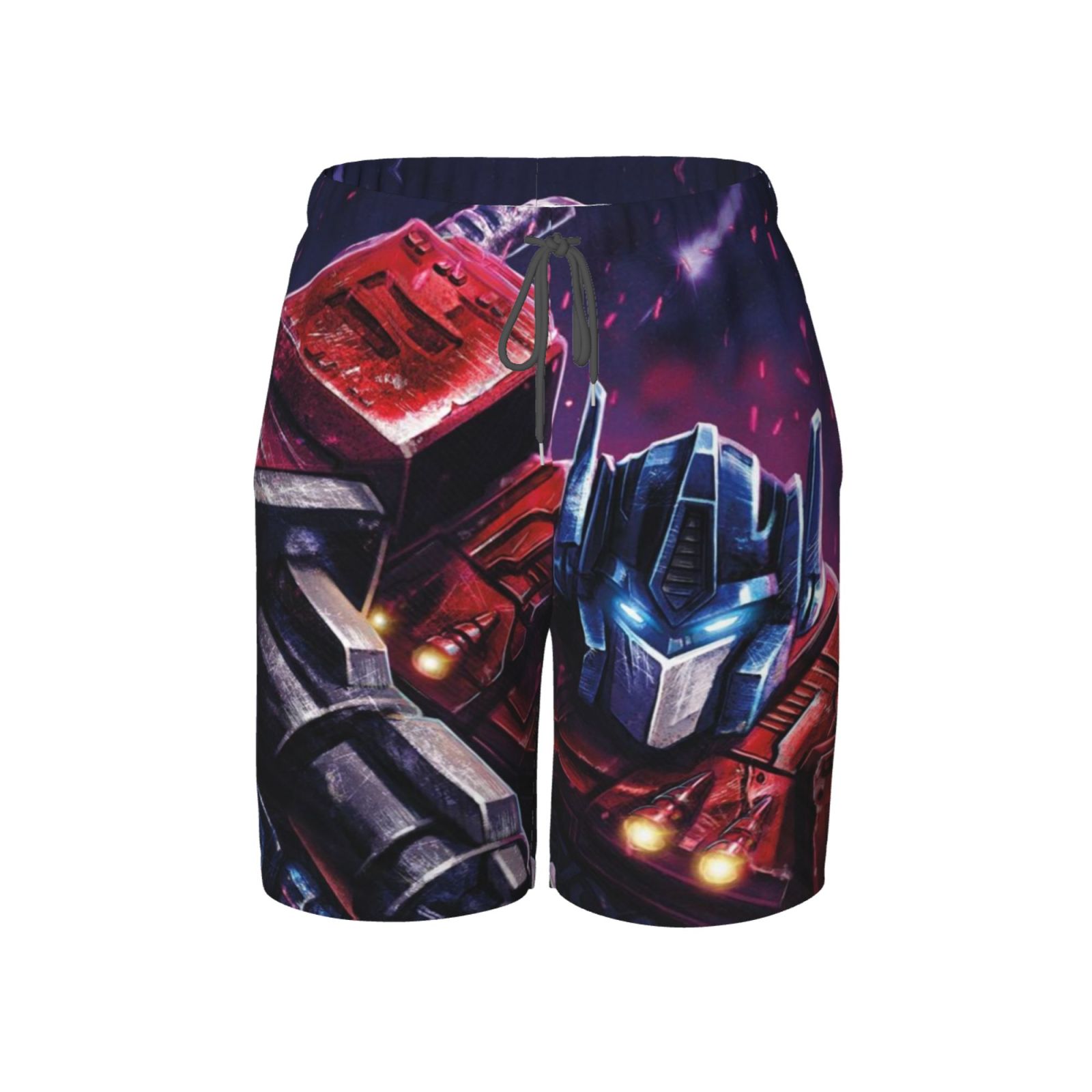 Transformers Boy'S Swim Trunks Quick Dry Board Shorts Kids Beach Swim Shorts Bathing Suits Swimsuit